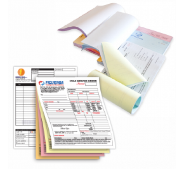 2 Part Carbonless Forms Printing | 2 Part NCR