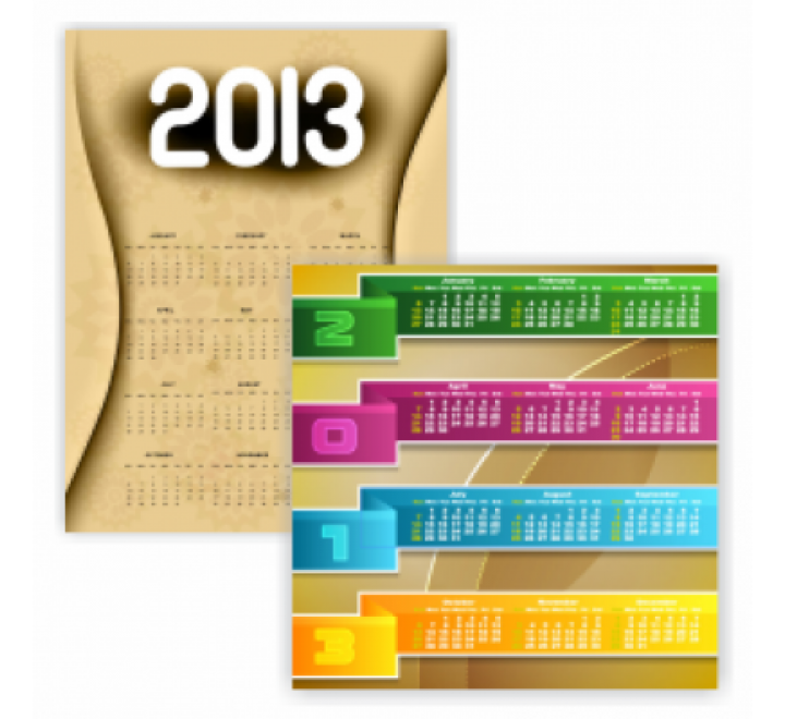 A5 Size Calendar