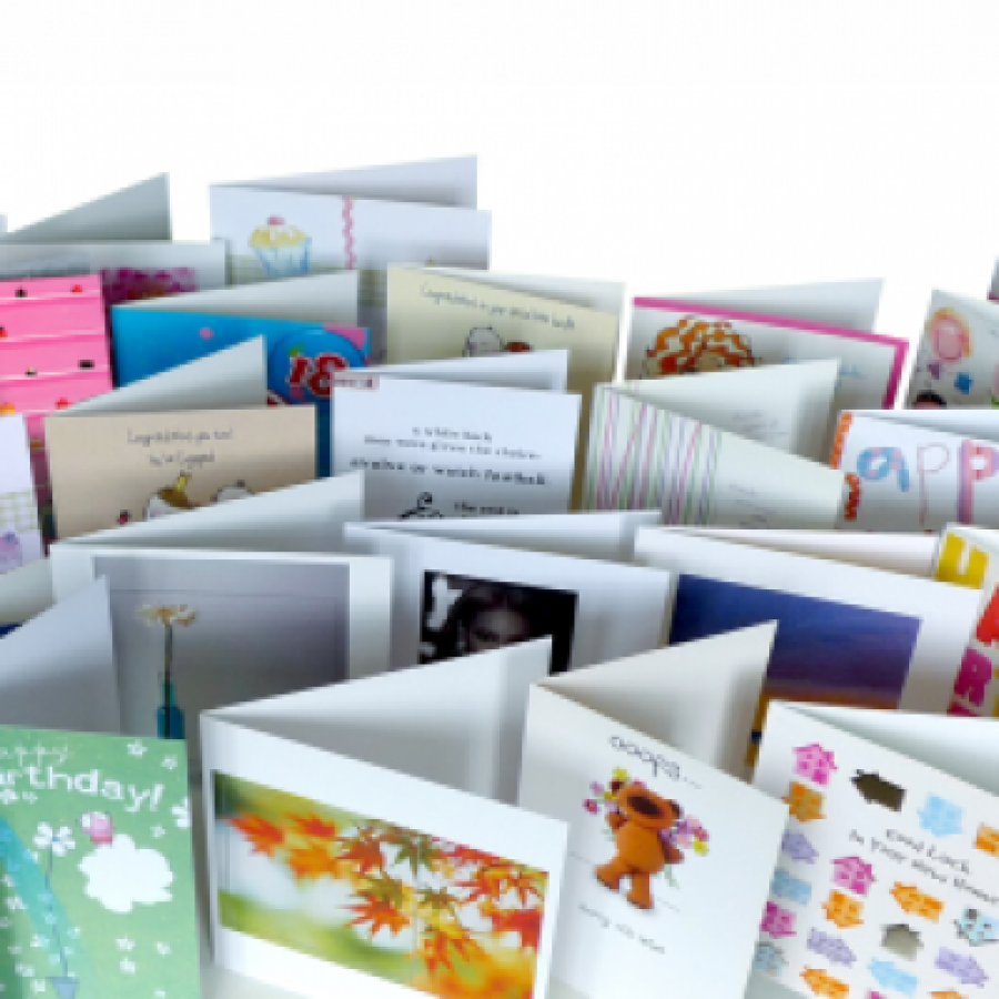 Folded Greeting Cards Printing