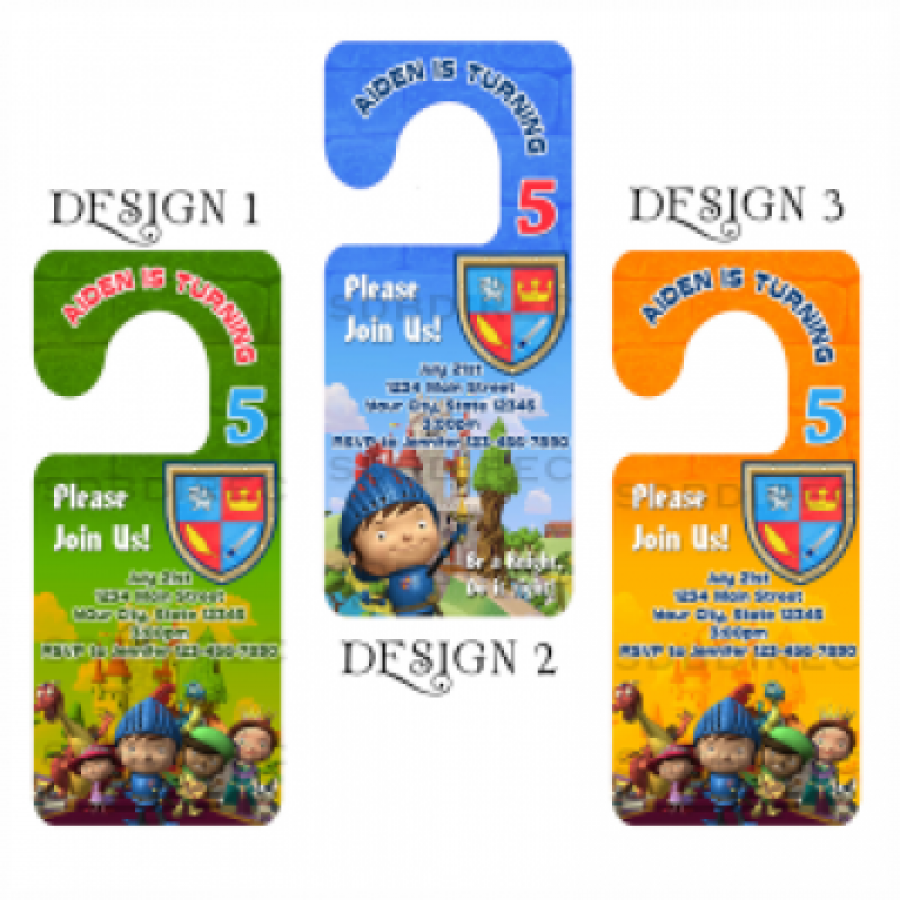 4 x 9 Door Hangers Printing