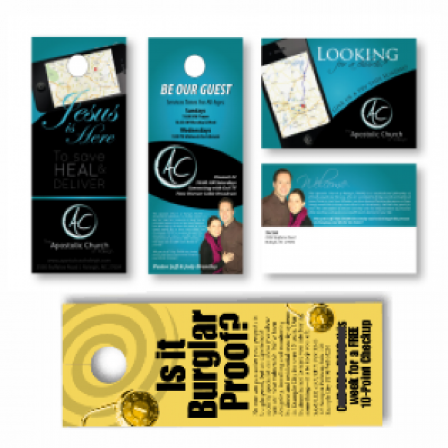 5 x 8 Door Hangers Printing