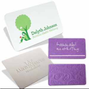 Embossed Business Cards Printing UK