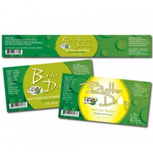 Custom packaging stickers