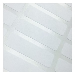 Rectangular custom stickers