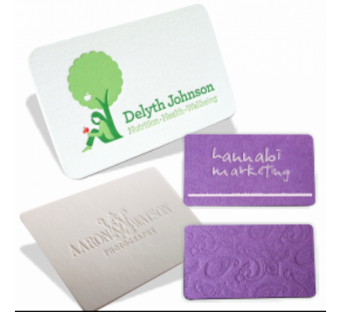 Embossed Business Cards Printing UK