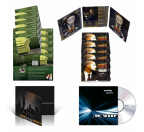 6 Panel CD Jacket Printing | 6 Panel DVD Jackets