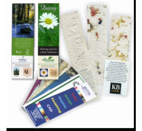 2 x 6 Bookmarks Printing